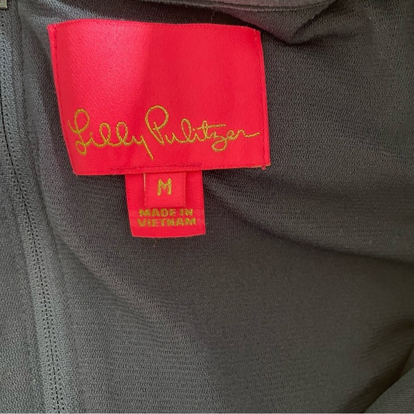 Lily Pulitzer Tisbury Shift Dress Navy | Size M - Picture 9 of 10